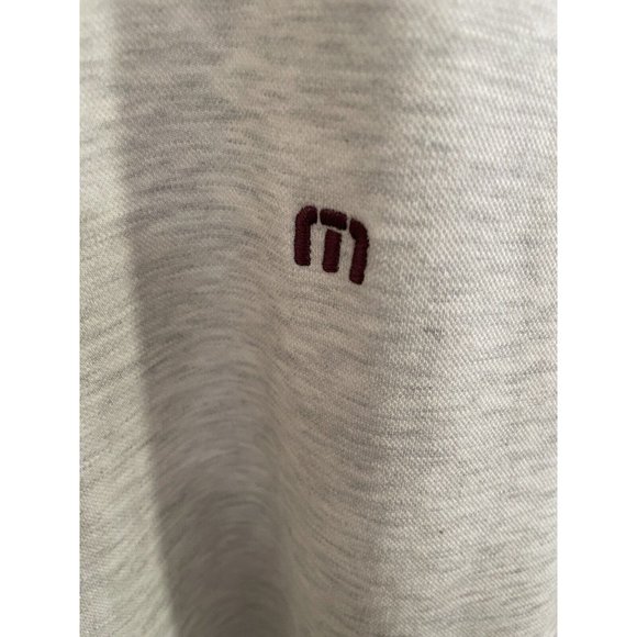 Travis Mathew Casual Gray Short Sleeve Polo Shirt Men's Size M - Picture 4 of 8